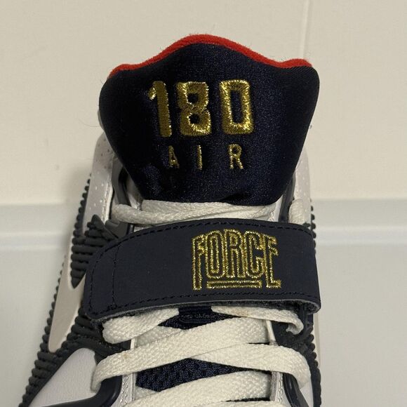 Nike Air Force 180 Shoes Mens Size 11 White Navy Red Olympic Retro Basketball - Picture 14 of 14